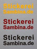 Stickerei Sambina.de